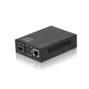 LEVEL ONE -  LevelOne GVT-2000 netwerk media converter 1000 Mbit/s Multimode Zwart