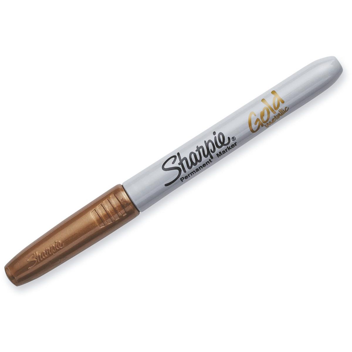 Sharpie - c'est-à-dire marqueur permanent métallique, pointe fine, doré