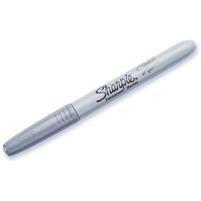 Sharpie - ie permanente marker metallic, fijne punt, zilver