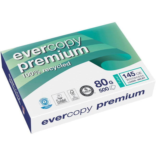 Clairefontaine - Evercopy Copy Paper Ft A4, 80 g, pack de 500 feuilles