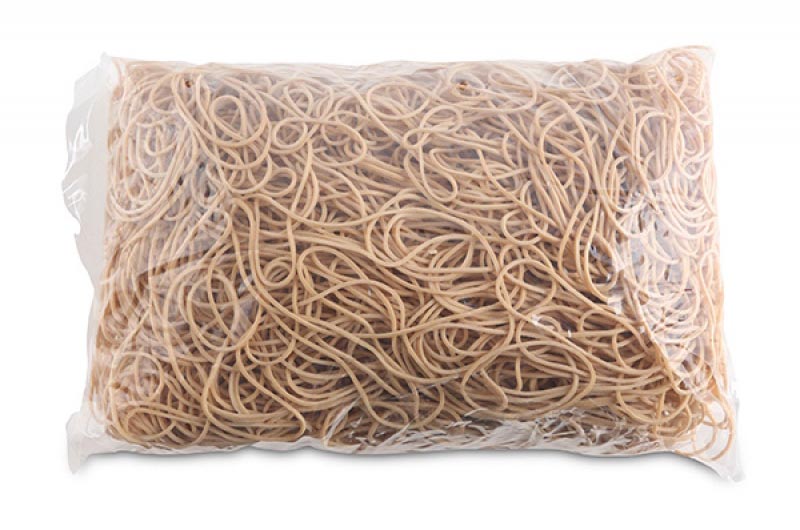 OFFICE products -   elastieken breedte 1,5 mm, lengte 100 mm, zak van 1 kg