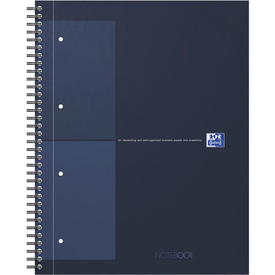 Oxford -  INTERNATIONAL Notebook Actie 30 jaar, 160 bladzijden, ft A4+, geruit 5 mm, blauw