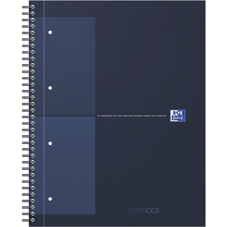 Oxford -  INTERNATIONAL Notebook Actie 30 jaar, 160 bladzijden, ft A4+, geruit 5 mm, blauw