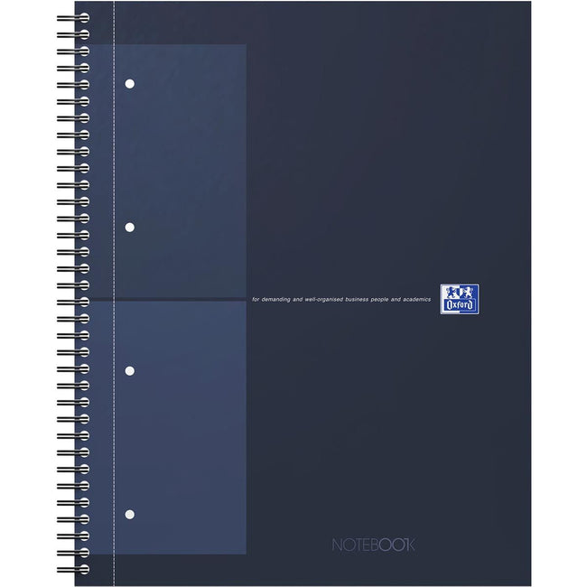 Oxford -  INTERNATIONAL Notebook Actie 30 jaar, 160 bladzijden, ft A4+, geruit 5 mm, blauw