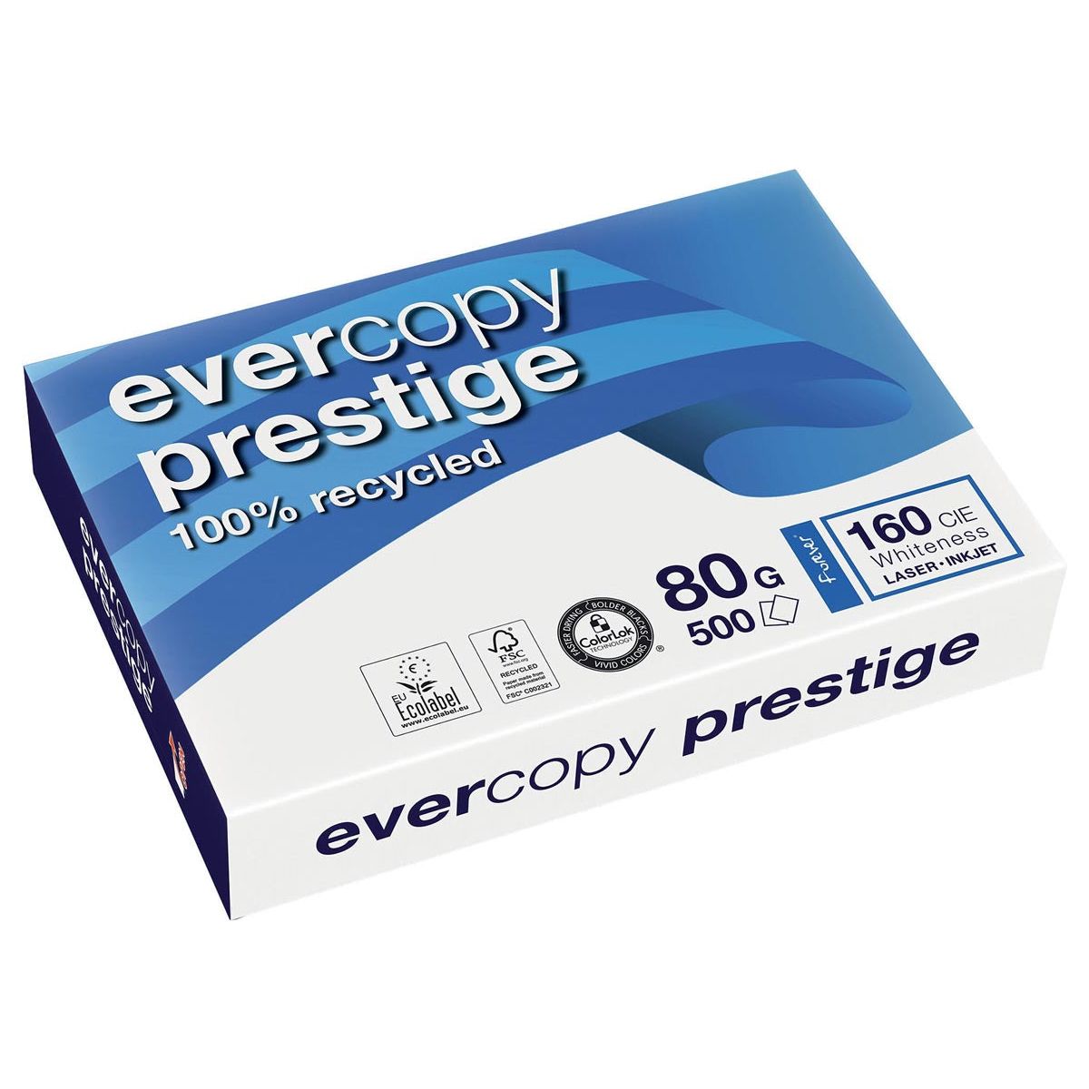 Clairefontaine - Evercopy Copy Paper Prestige Ft A4, 80 g, pack de 500 feuilles