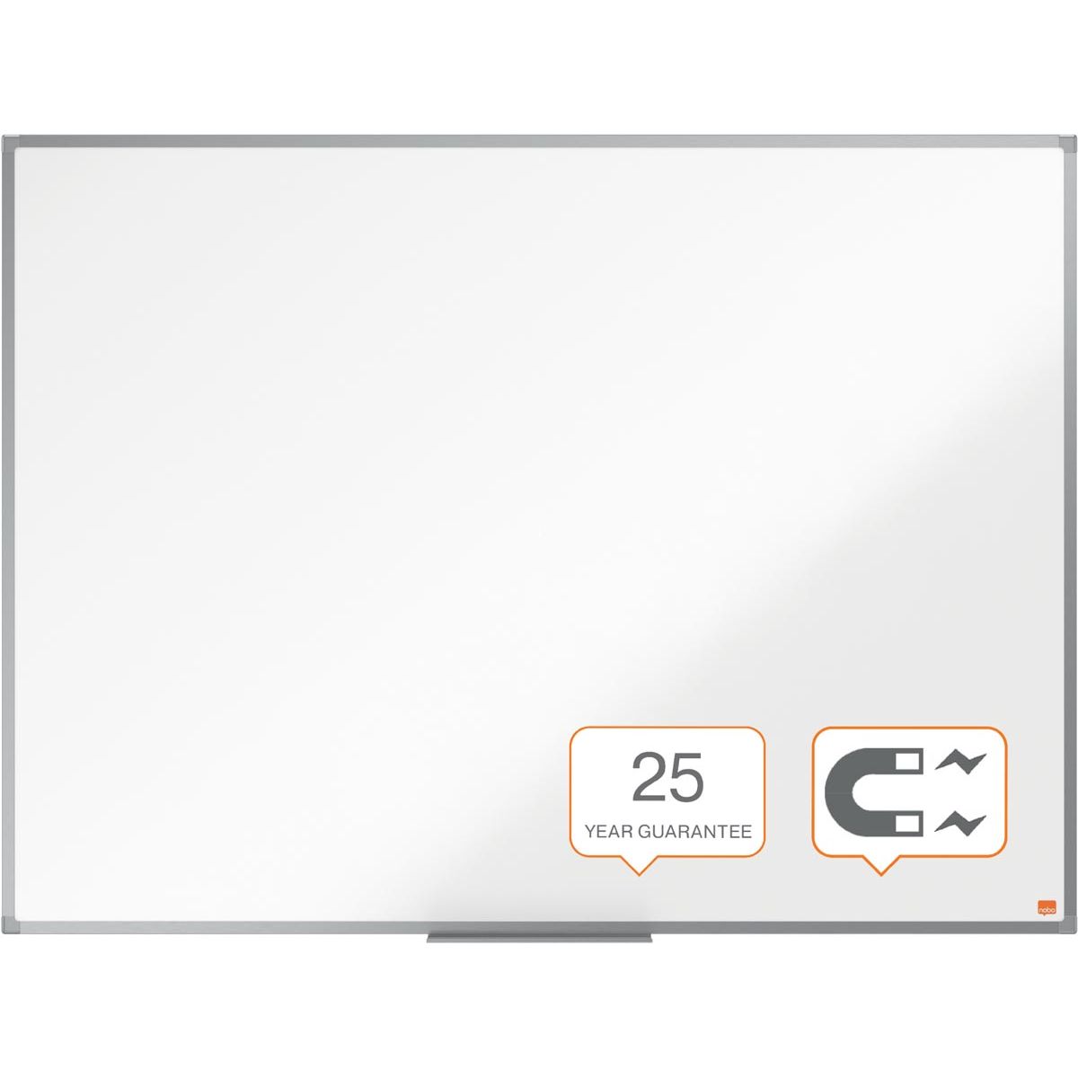 Nobo -  Essence whiteboard, emaille, magnetisch, 120 x 90 cm