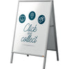 Nobo -  Essence stoepbord, uit aluminium, ft A1