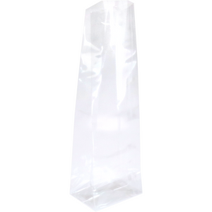 Klika -  Zak | Blokbodemzak | OPP | 6/ 2 |2x20cm | 40my | verpakt per 250 stuks | transparant | 4000 stuks