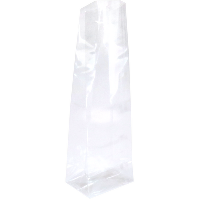 Klika -  Zak | Blokbodemzak | OPP | 6/ 2 |2x20cm | 40my | verpakt per 250 stuks | transparant | 4000 stuks