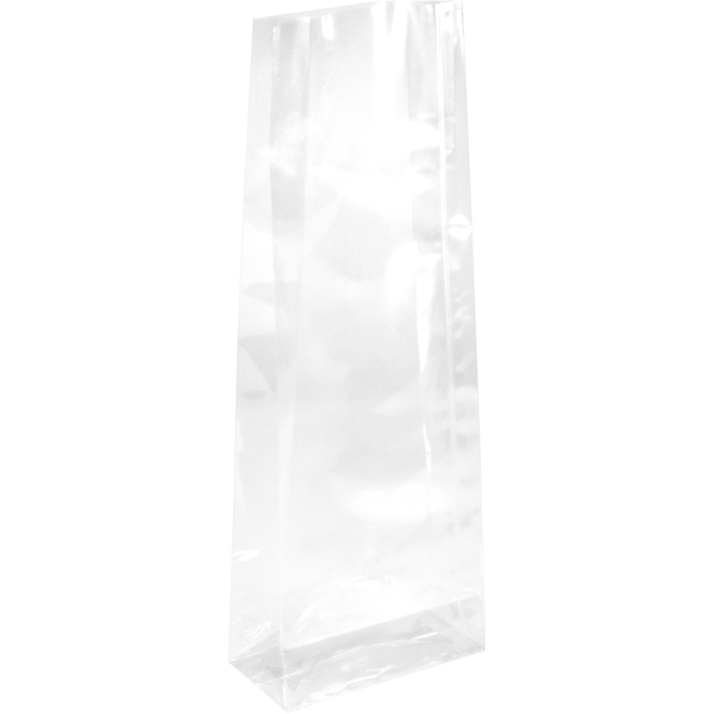 Klika -  Zak | Blokbodemzak | OPP | 10/ 2 |5x28cm | 40my | verpakt per 250 stuks | transparant | 4000 stuks