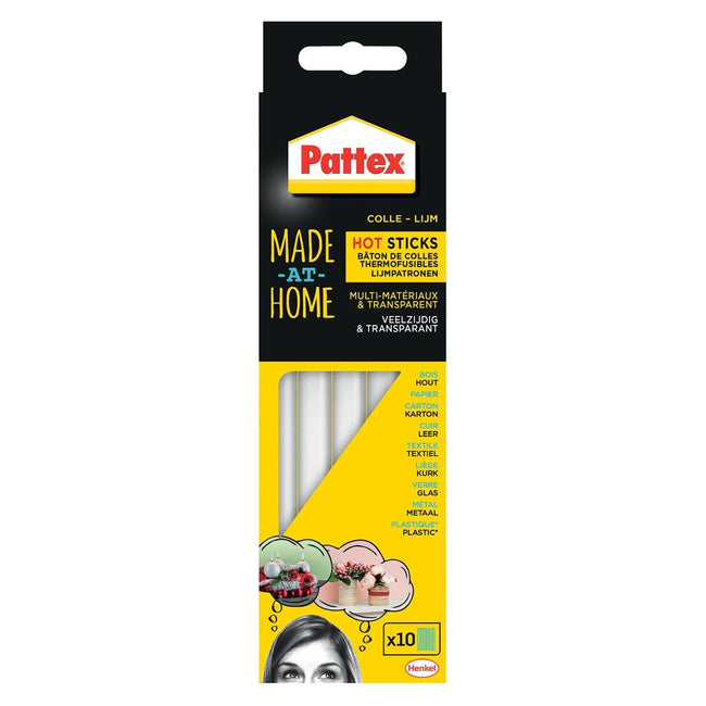 Pattex - Made At Home lijmpatronen, blister van 10 stuks