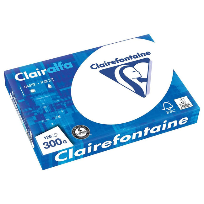 CLAIREFONTAINE - CLAIRALFA PRESOIN POWER A4, 300 G, 125-Spuit en peau