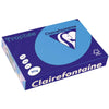 Clairefontaine - Trophée Intens, papier coloré, A4, 80 g, 500 feuilles, bleu roi