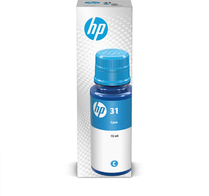 HP -  inktcartridge 31, 8.000 pagina's, OEM 1VU26AE, cyaan