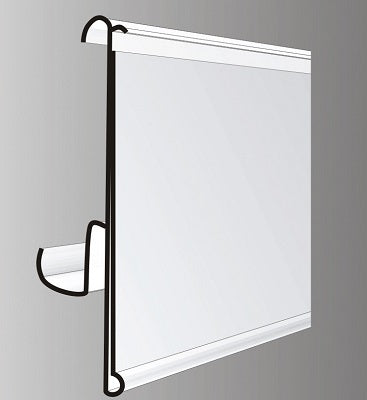 Klika -  Scannerprofiel etiket 39mm transp Tego