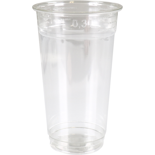 Klika - Verre | Animal de compagnie recyclé | 128 mm | 0,3L | Transparent 1250 pièces