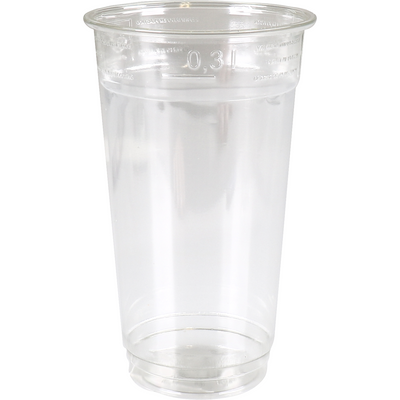 Klika -  Glas | gerecycled PET | 128mm | 0.3l | transparant | 1250 stuks