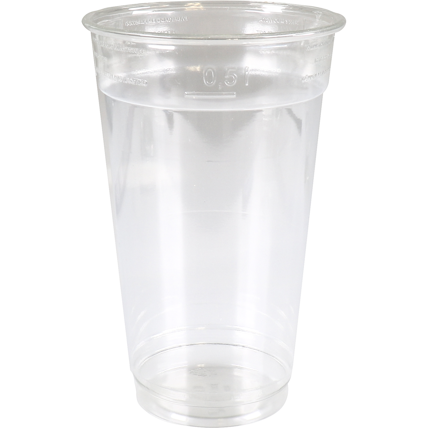 Klika - Glas | gerecycled PET | 148mm | 0.5l | transparant | 800 stuks