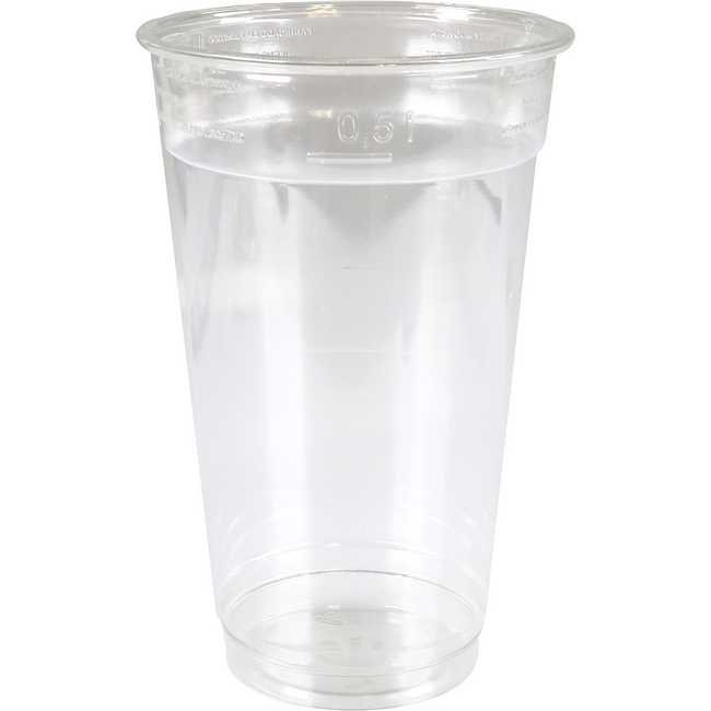 Klika -  Glas | gerecycled PET | 148mm | 0.5l | transparant | 800 stuks