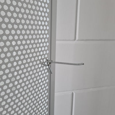 Klika -  Boardhaak enkel 100 mm 3.4mm breed 15mm