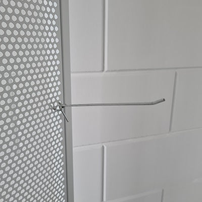 Klika - Crochet pour planche simple 200 mm 3,4 mm de large 15 mm