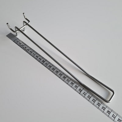 Klika -  Boardhaak dubbel dicht 250 mm 4mm 45mm