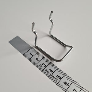 Klika -  Boardhaak dubbel 40 mm 2,5mm 25/30mm