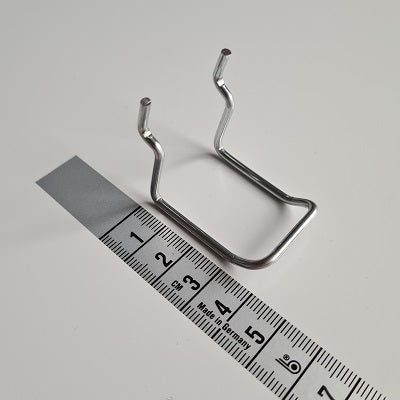 Klika - Crochet pour planche double 40 mm 2,5 mm 25/30 mm 11 pièces