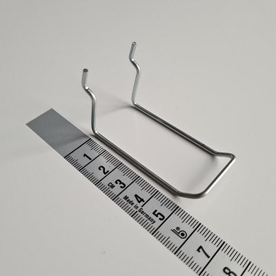 Klika - Bretthaken doppelt 60 mm 2,5 mm 25/30 mm