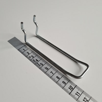 Klika -  Boardhaak dubbel 100 mm 3.4mm 25/30mm 9 stuks