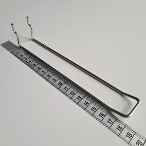 Klika -  Boardhaak dubbel 180 mm 3.0mm 25/30mm