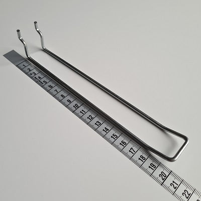 Klika - Crochet pour planche double 200 mm 3,4 mm 25/30 mm 7 pièces