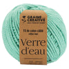 Graine Créative - Corde macramé, pi 2,5 mm x 80 m, vert menthe