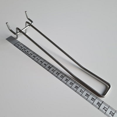 Klika -  Boardhaak dubbel dicht 200 mm 4mm 45mm