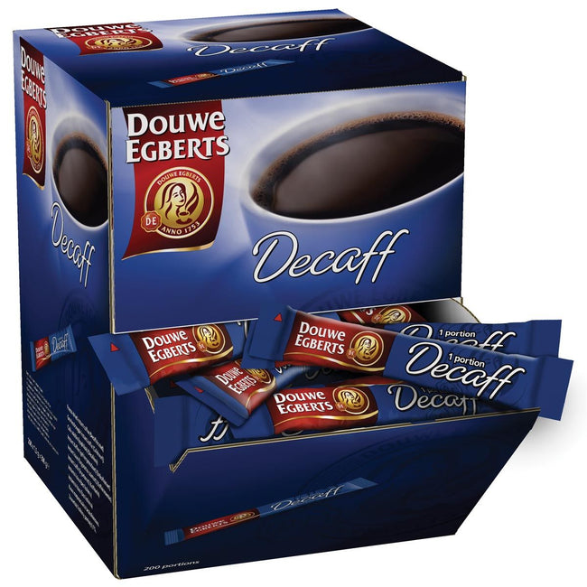 Douwe Egberts - Café instantané, Decaff, 1,5 g, boîte de 200 pièces