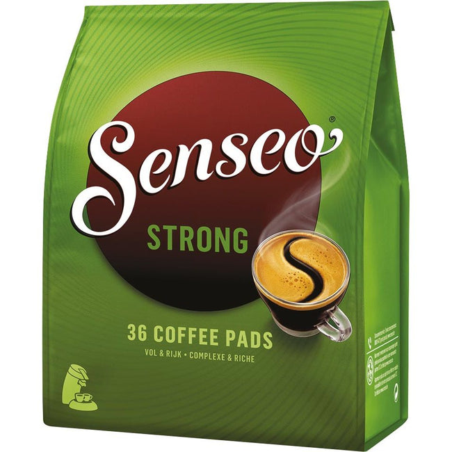 Douwe Egberts - O Strong, sac de 36 coussinets de café