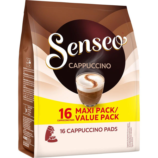 Douwe Egberts - O Cappuccino, 16 pods à café