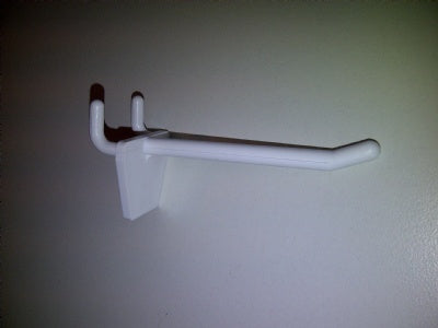Klika -  Boardhaak enkel 75mm wit hoh 25mm