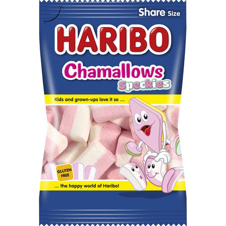 Haribo -  Chamallows Speckies, zakje van 175 g