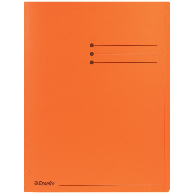 Esselte - classeur orange, paquet de 100 pièces