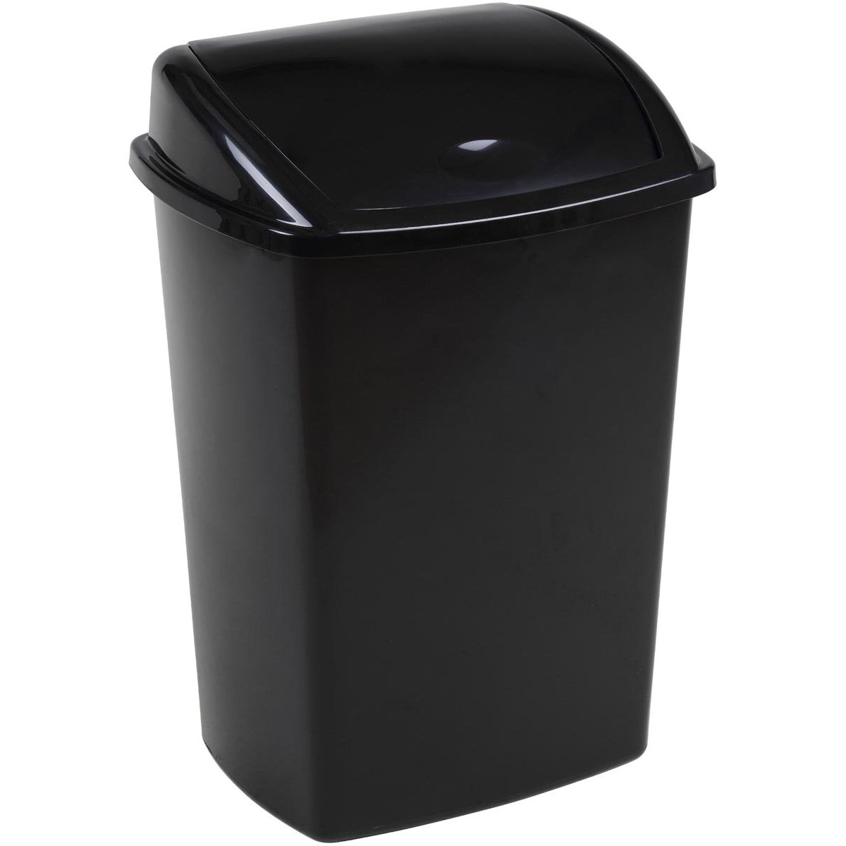 Vepa Bins -  Vuilbak met swing deksel 4,45 l, zwart