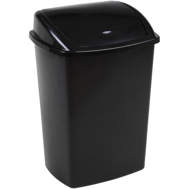 Vepa Bins -  Vuilbak met swing deksel 4,45 l, zwart