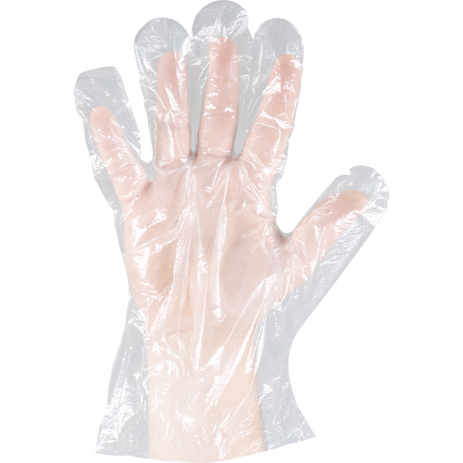 ComFort - Handschoen | LDPE | embossed | L | transparant | 6000 stuks