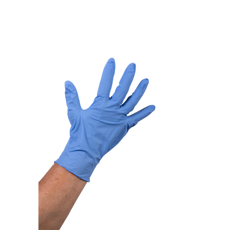 Bodyguards -  Handschoen | Nitril | ongepoederd | L | 5gr | blauw | 1000 stuks