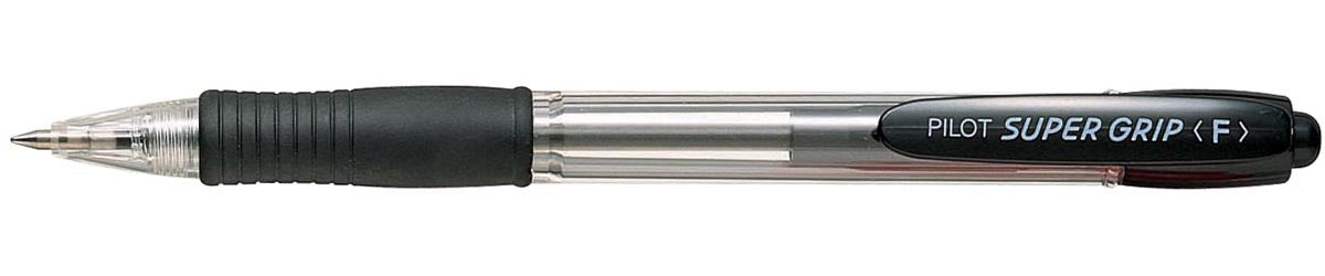 Pilot - Stylo à bille Super Grip noir