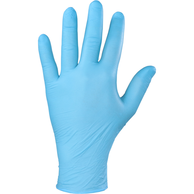 Shield - Handschoen | Nitril | ongepoederd | M | blauw | 100 stuks