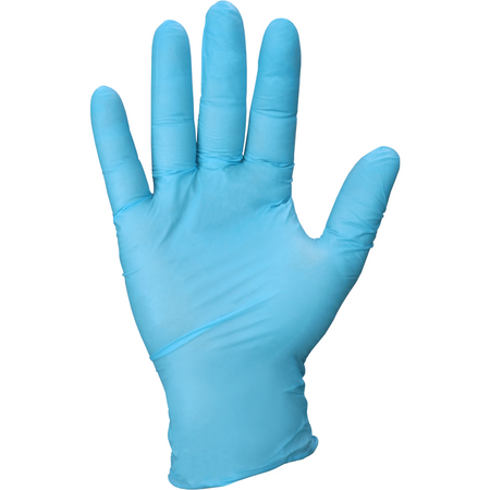 Handschuh Nitril und puderfrei BLAU 100 Stück XLarge | 10 Stück