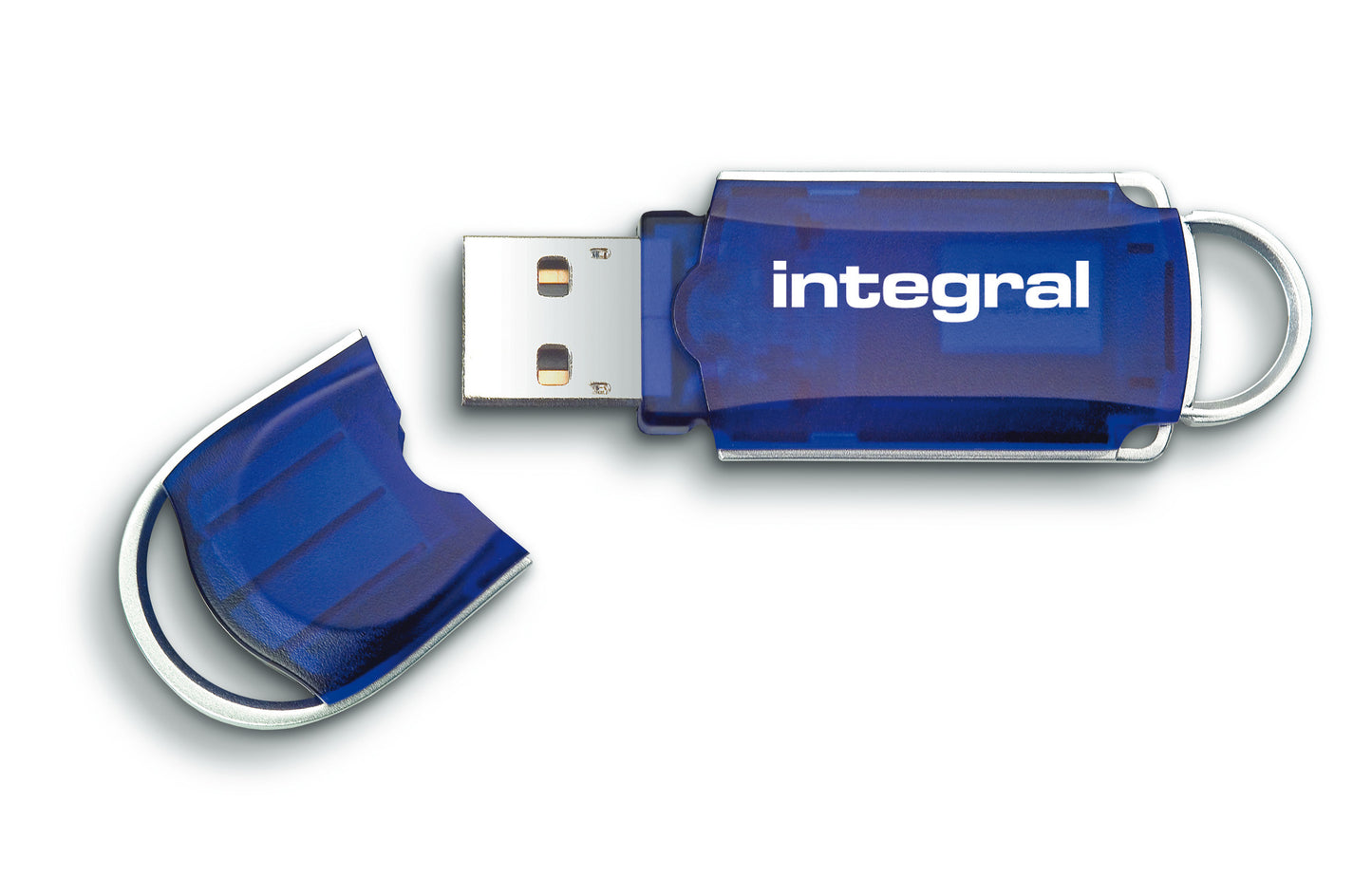 Integral -  INFD128OUR USB flash drive 128 GB USB Type-A 2.0 Blauw, Zilver