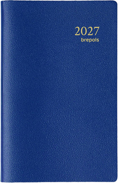 Brepols -   agenda Delta Genova 6-talig, blauw, 2027