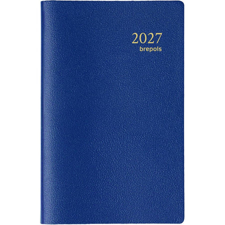 Brepols -   agenda Delta Genova 6-talig, blauw, 2027